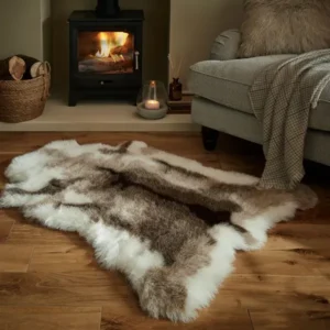 Reindeer Faux Fur Rug – Shaggy Rugs Collection