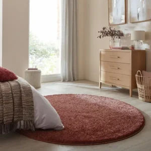 Sheen Luxe Round Plush Shaggy Rugs
