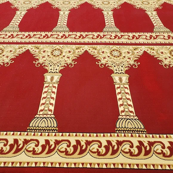 Aqsa Arch Design Mosque Carpet 1