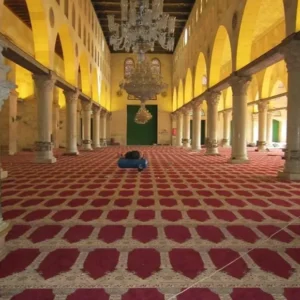 Aqsa Arch Design Mosque Carpet
