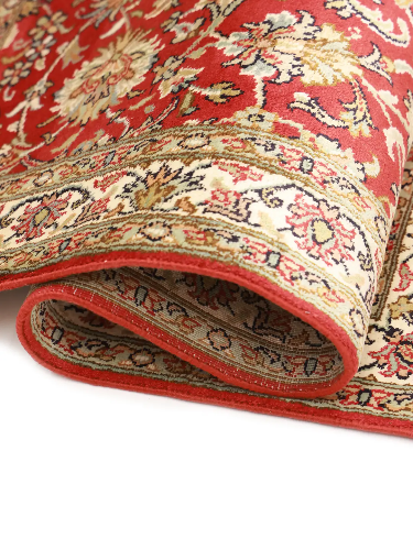 kashmir-pure-silk-orange-rug